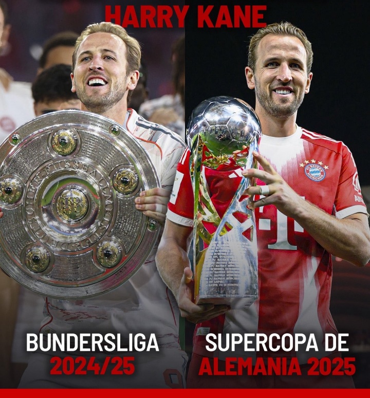 凯恩终迎辉煌时刻，14年冠军荒终结，三个月内两度登顶